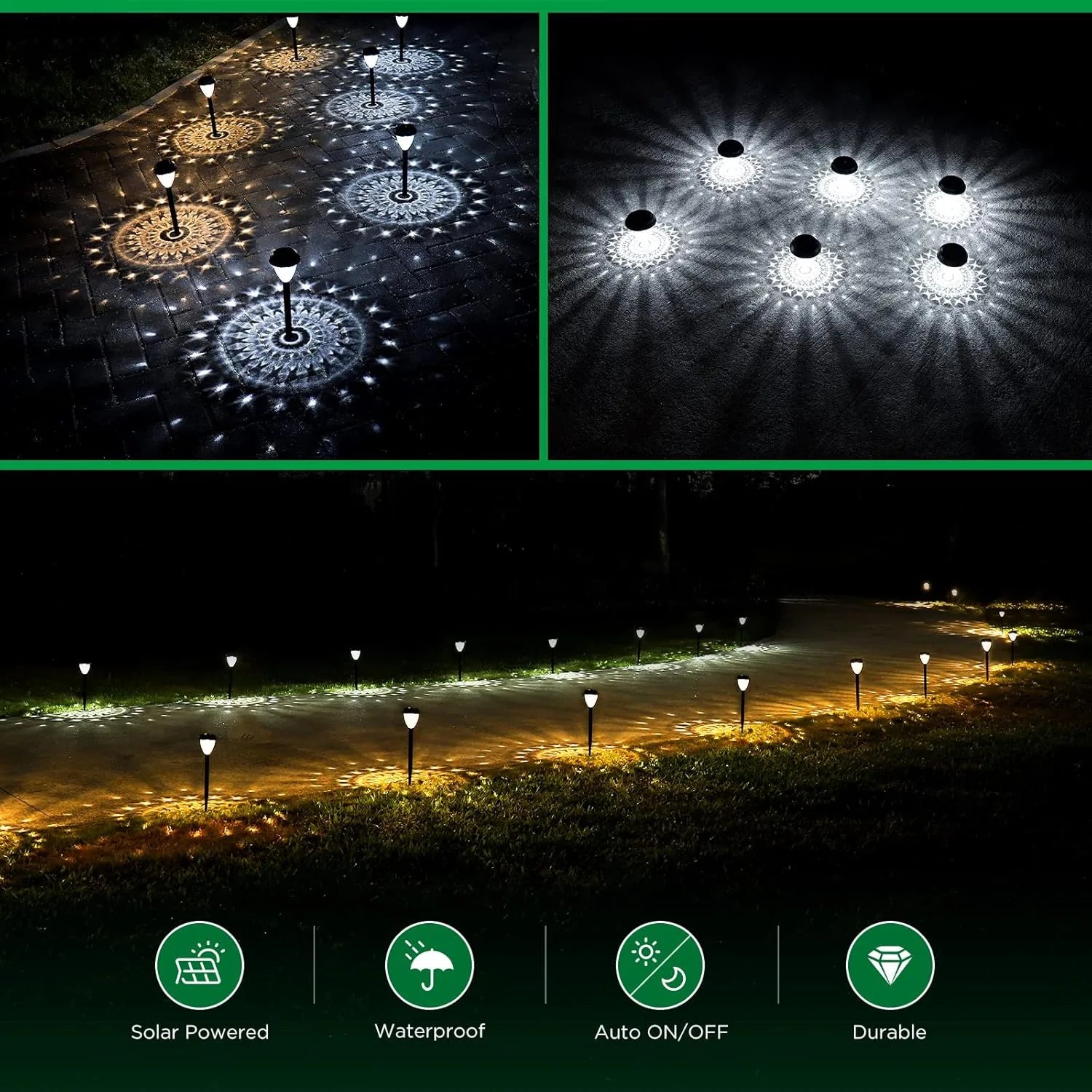 Mandala Path Lights (4 Pack)