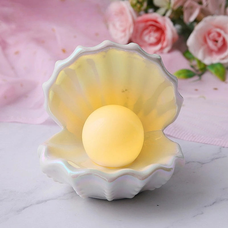 LumiPearl Shell Lamp